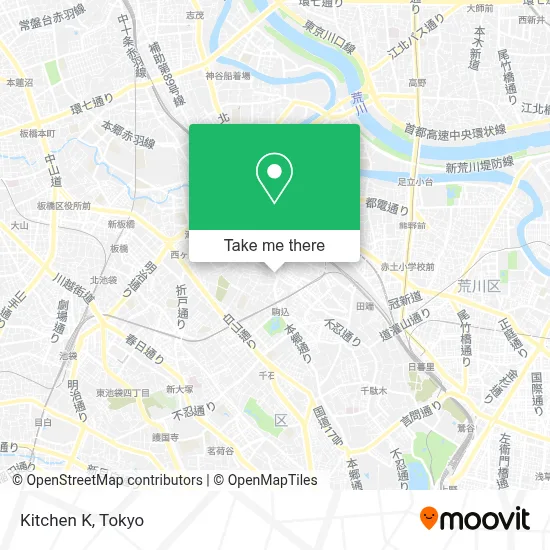 Kitchen K map