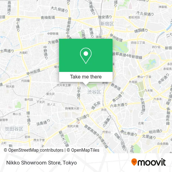 Nikko Showroom Store map