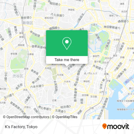 K's Factory map