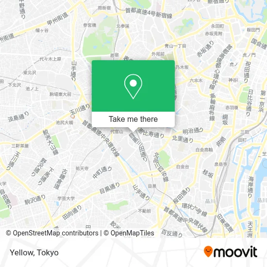Yellow map