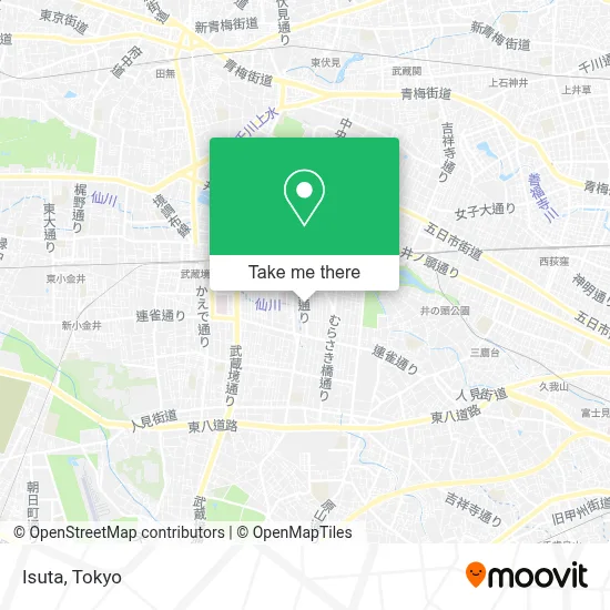 Isuta map