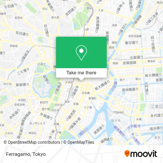 Ferragamo map