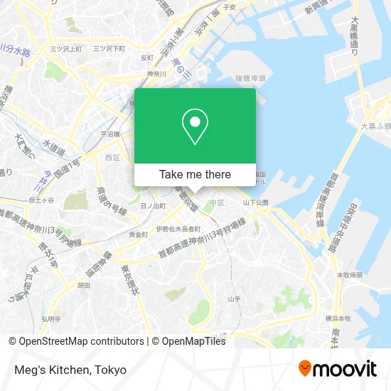 Meg's Kitchen map