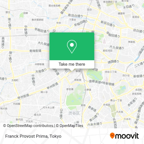 Franck Provost Prima map