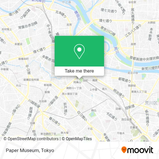 Paper Museum map