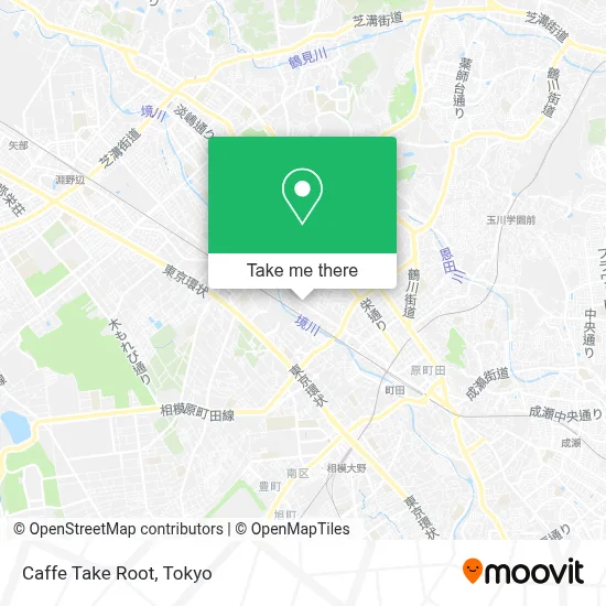 Caffe Take Root map