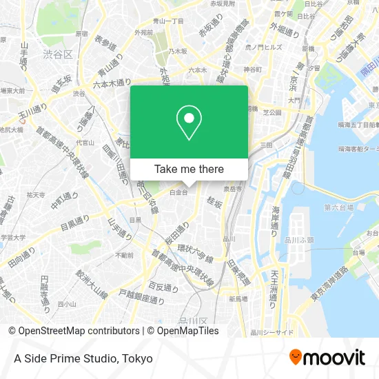 A Side Prime Studio map