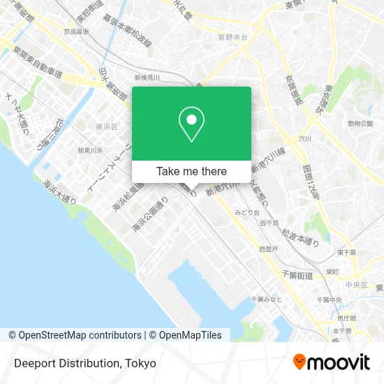Deeport Distribution map