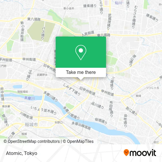 Atomic map