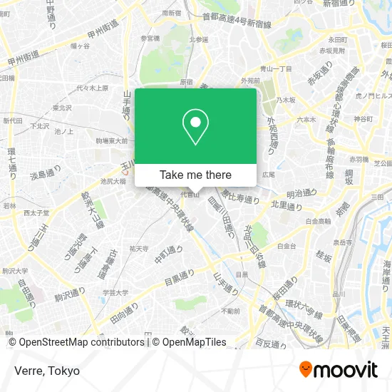 Verre map