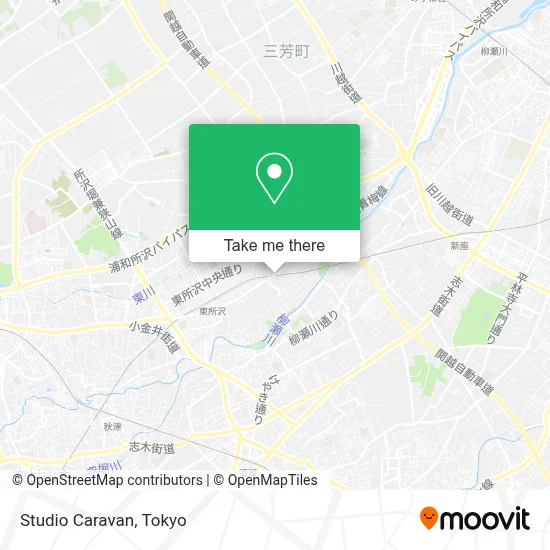 Studio Caravan map