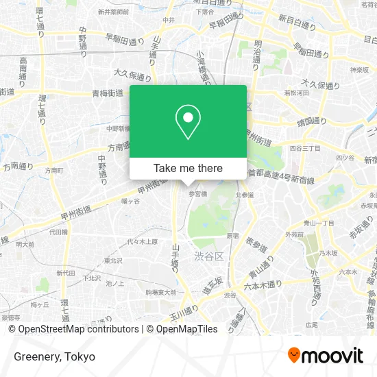 Greenery map