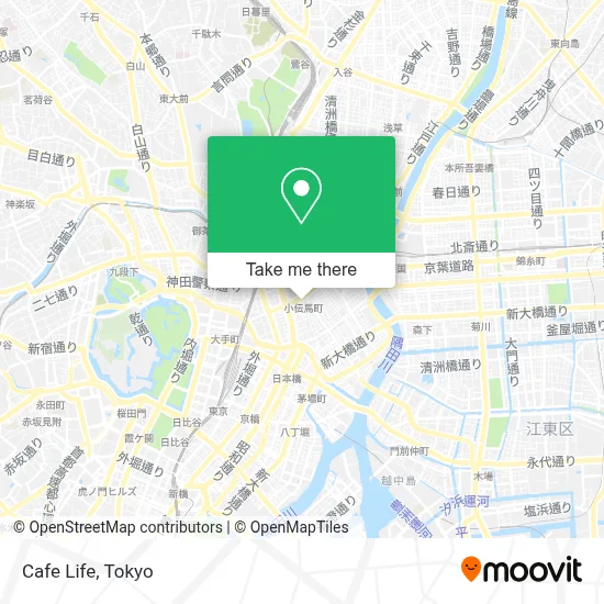 Cafe Life map