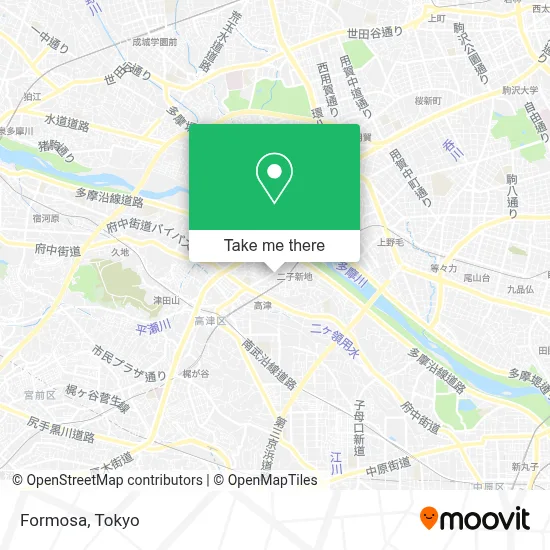 Formosa map