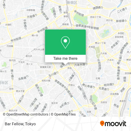 Bar Fellow map