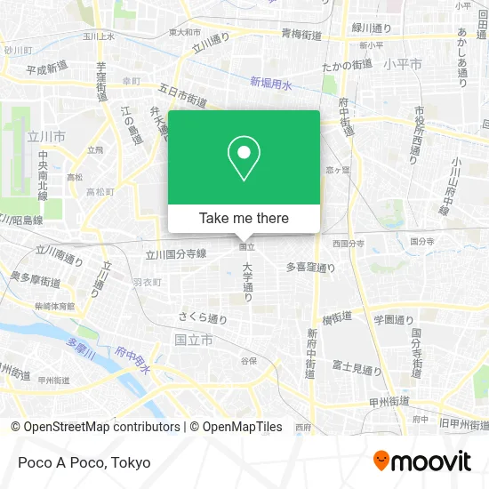 Poco A Poco map