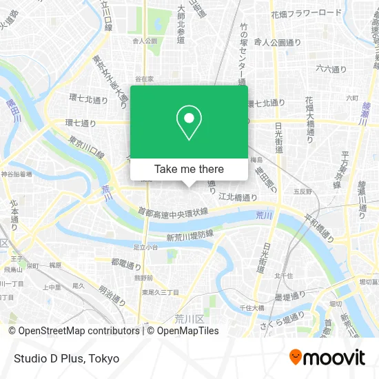 Studio D Plus map