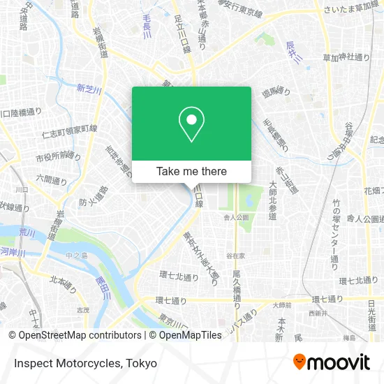 Inspect Motorcycles map