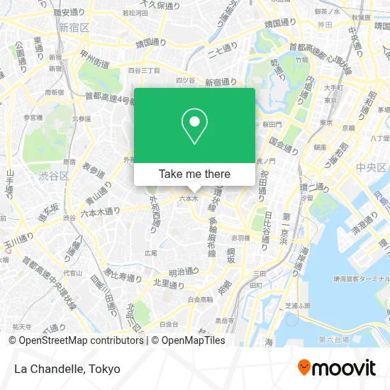 La Chandelle map
