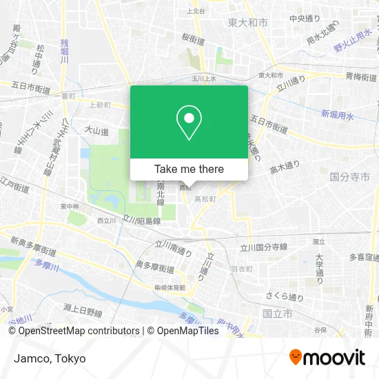 Jamco map
