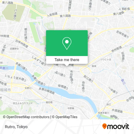Rutro map