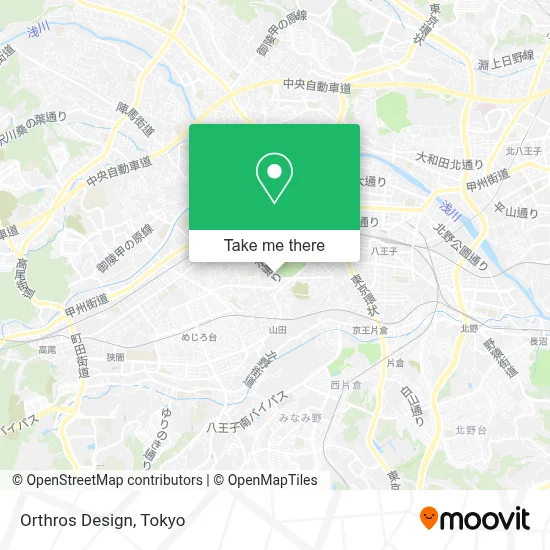 Orthros Design map