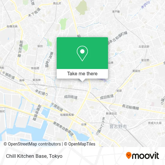 Chill Kitchen Base map