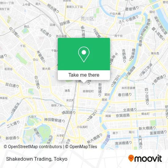 Shakedown Trading map
