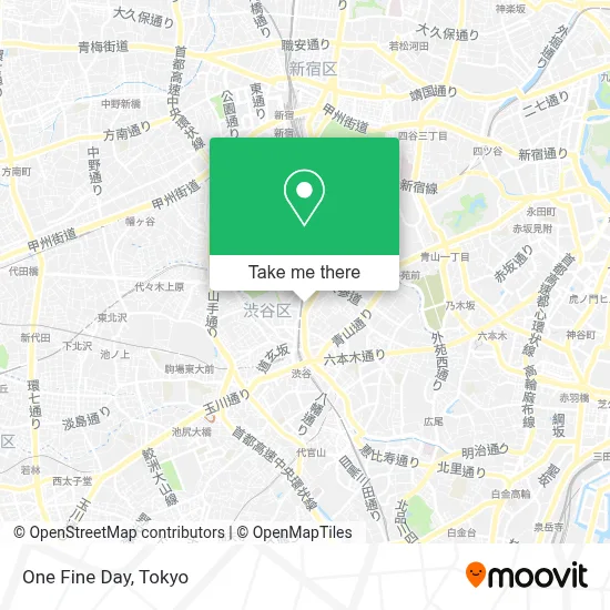 One Fine Day map