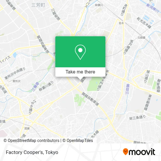 Factory Cooper's map