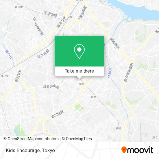 Kids Encourage map