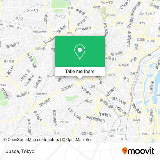 Jusca map