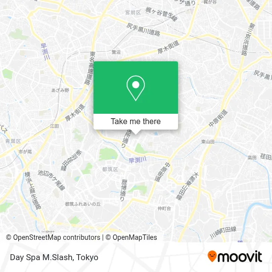 Day Spa M.Slash map