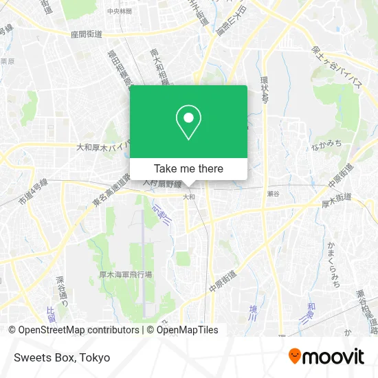 Sweets Box map