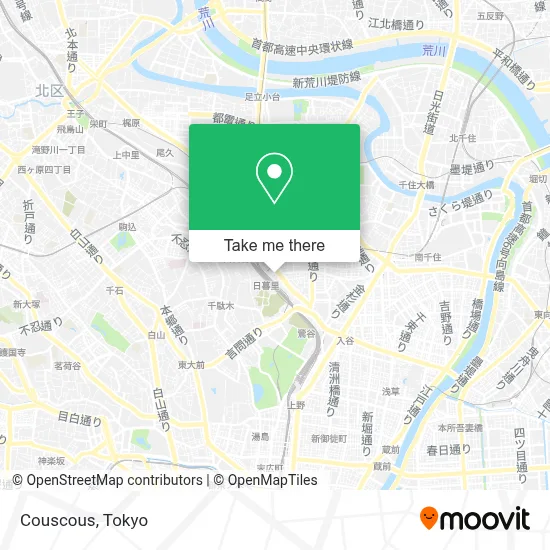 Couscous map