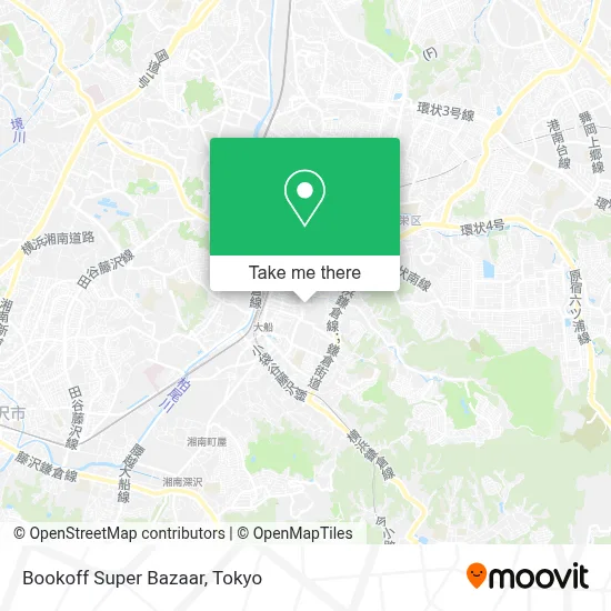 Bookoff Super Bazaar map