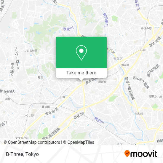 B-Three map