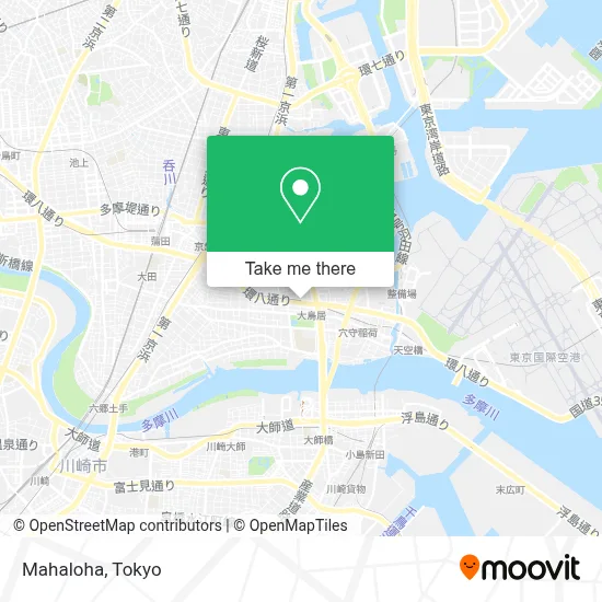 Mahaloha map