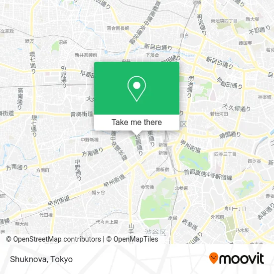 Shuknova map