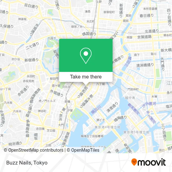 Buzz Nails map