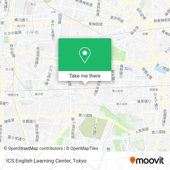 ICS English Learning Center map