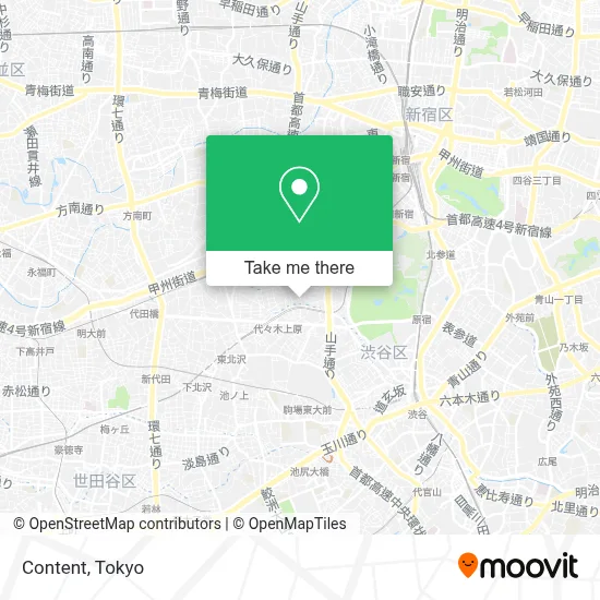 Content map