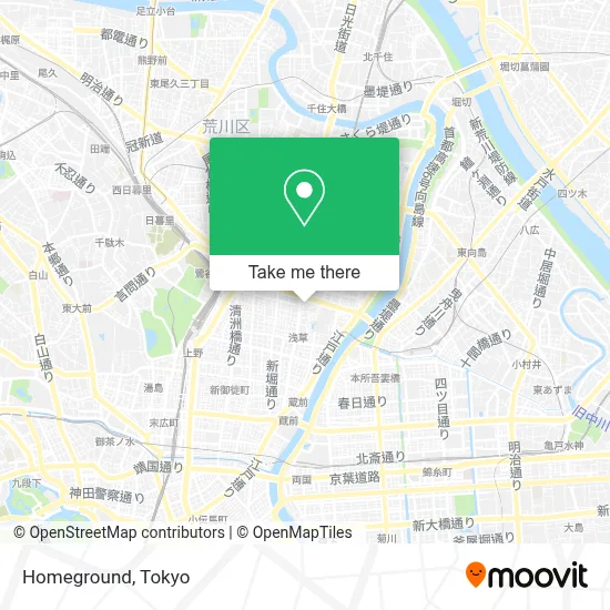 Homeground map