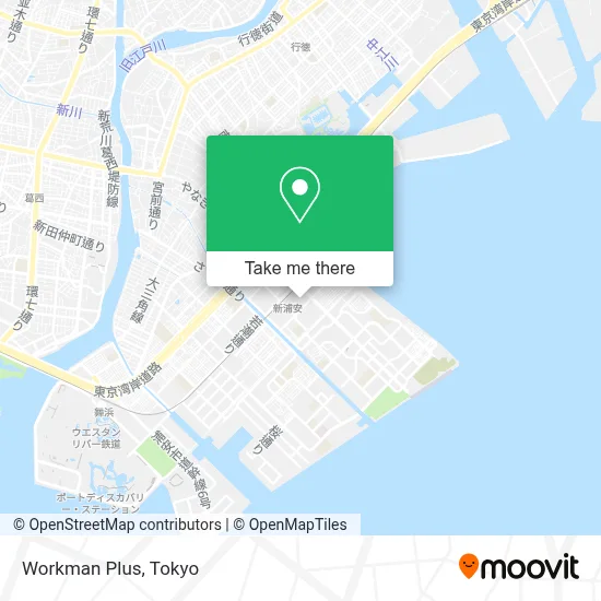 Workman Plus map
