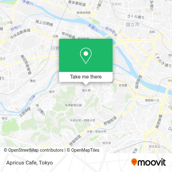 Apricus Cafe map