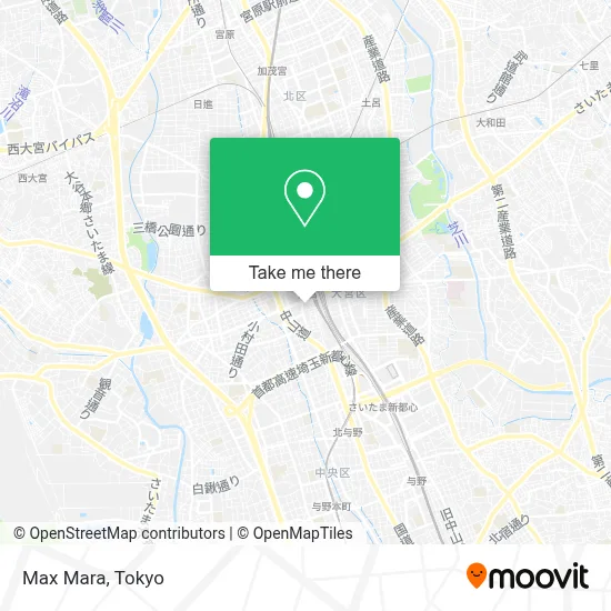 Max Mara map