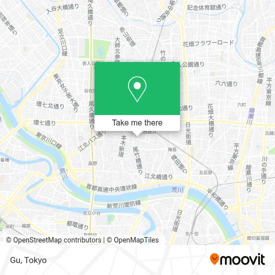 Gu map