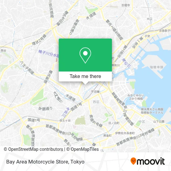 Bay Area Motorcycle Store map