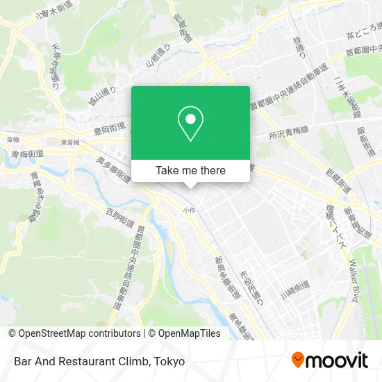 Bar And Restaurant Climb map
