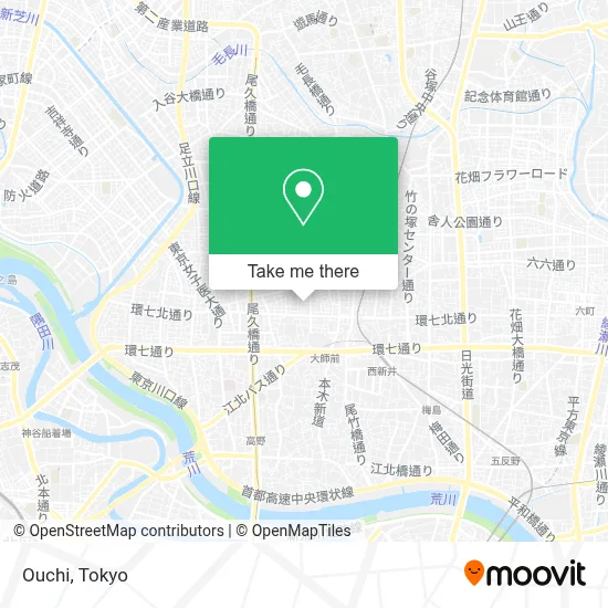 Ouchi map